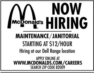 Mcdonald's jobs hiring near me. Things To Know About Mcdonald's jobs hiring near me. 